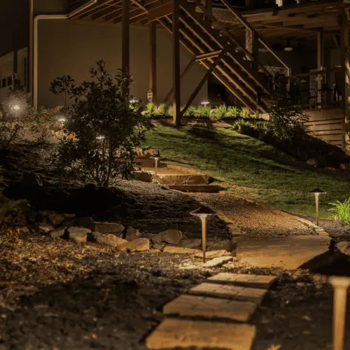 Navigating the Night: Why Walkway Lighting is Essential for Atlanta’s Hilly Terrain