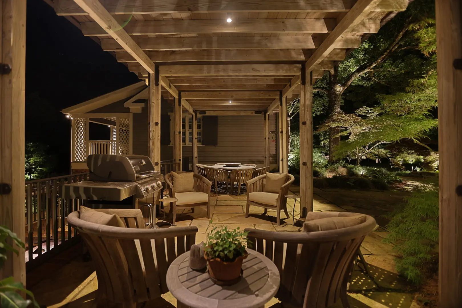 Patio Lighting Installation in GA